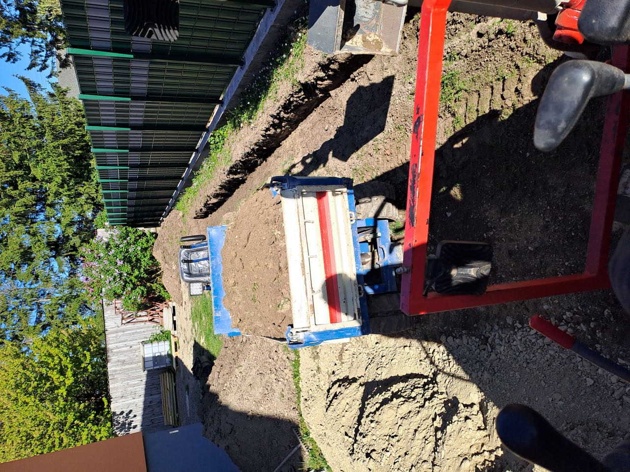 Pflaster-Unterbau von Erdbau Öfferl – Projekt 1